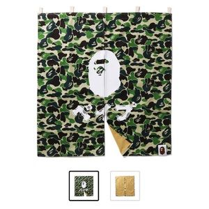 Bape ABC camp entry curtain Green